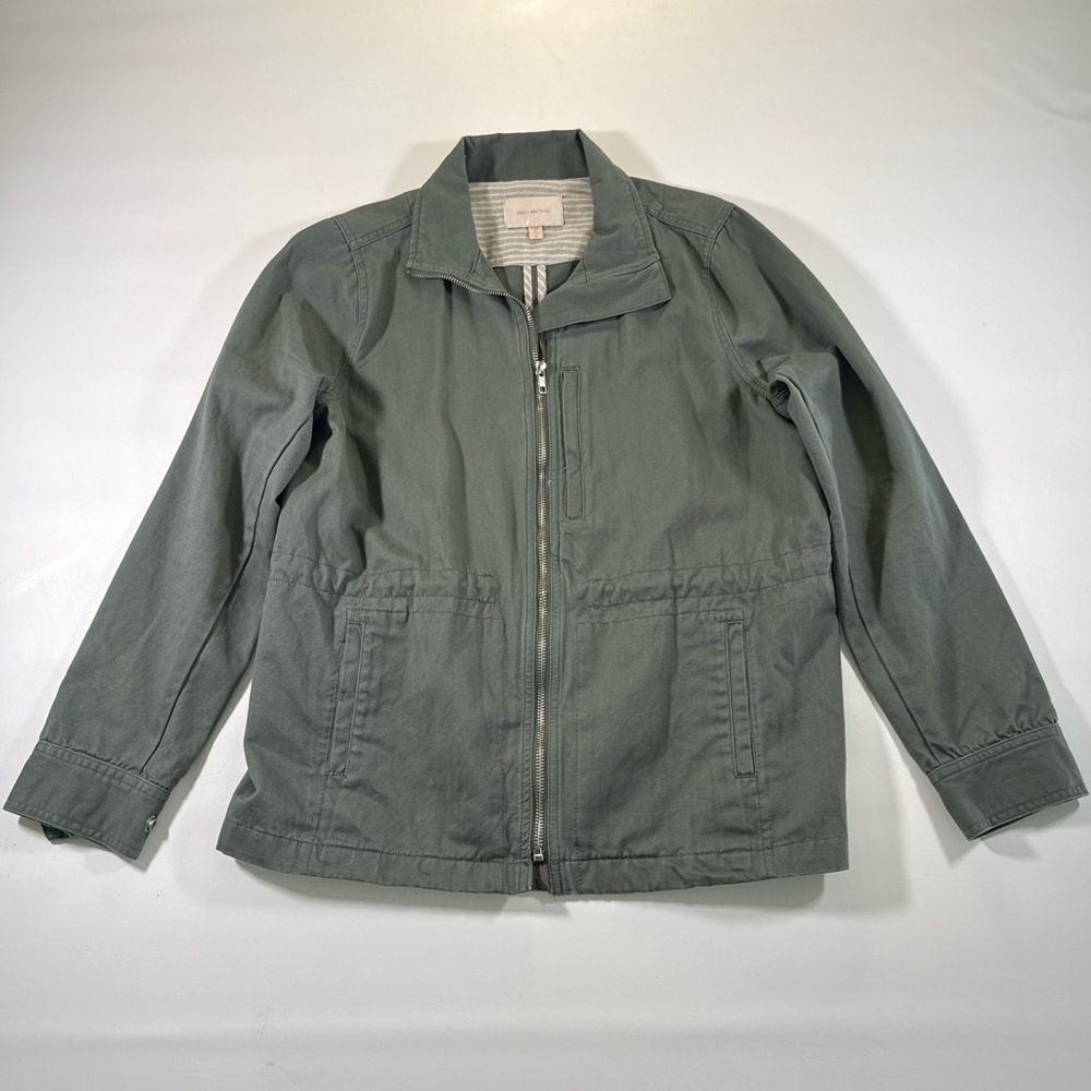 Skies Are Blue Olive Lightweight Jacket